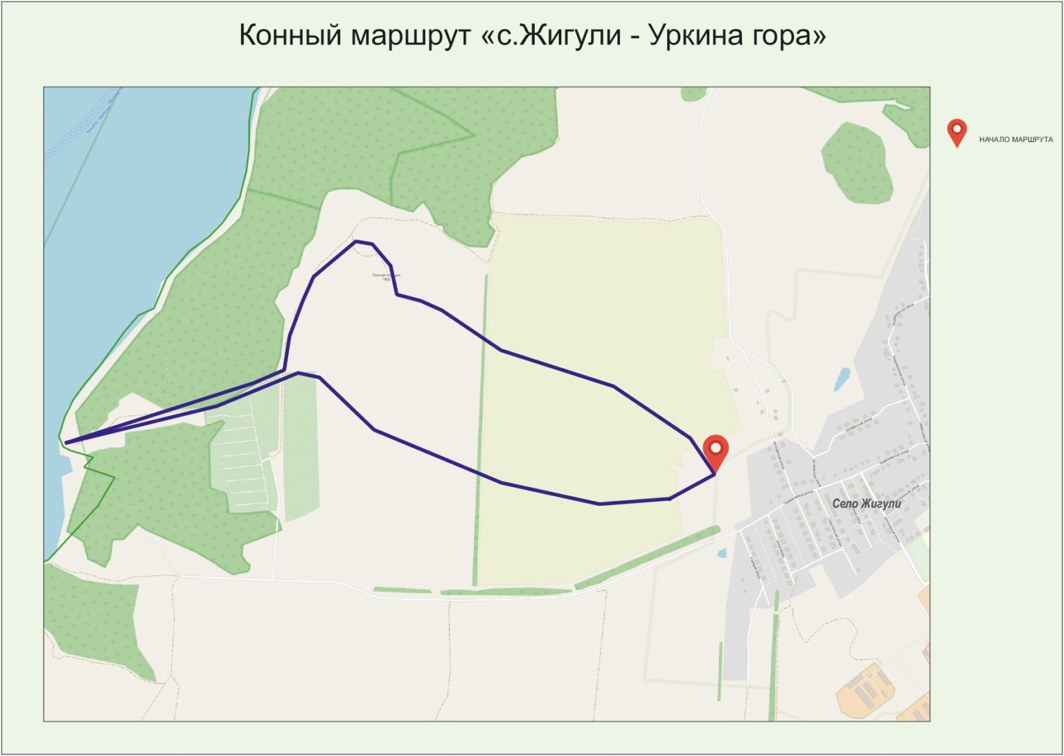 Самарская лука национальный парк карта зонирования